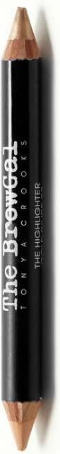 The BrowGal Double Ended Highlighter Gold / Nude (Nude, Gold)