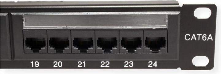 Produktbild Value Kat.6A 19/"-Patchpanel, 24 P, ungeschirmt, schwarz