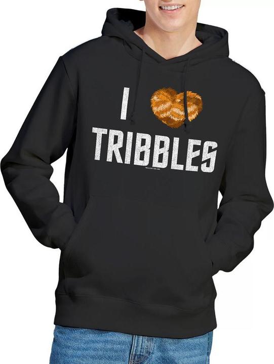 Immagine prodotto I Heart Tribbles Felpa con Cappuccio Uomo (L)
