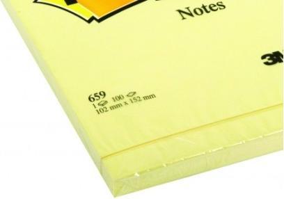 Produktbild Post-it Haftnotzien Grossformat (102 x 152 mm)