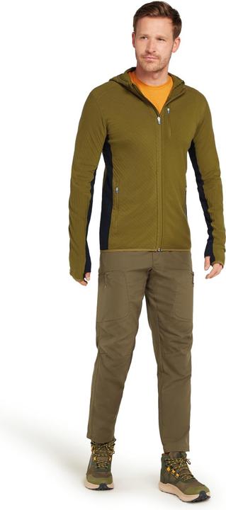 Actual product image Icebreaker Men Merino Descender LS Zip Hood (S)