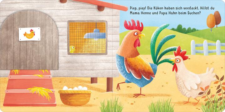 Produktbild Klapp auf – schau rein: Bauernhof (Deutsch, Marta Costa, 2021)