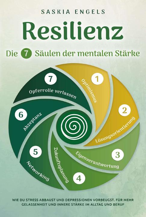 Immagine prodotto Resilienz - Die 7 Säulen der mentalen Stärke: Wie du Stress abbaust und Depressionen vorbeugst. Für (Tedesco, Charlotte Davis, Saskia Engels, 2024)