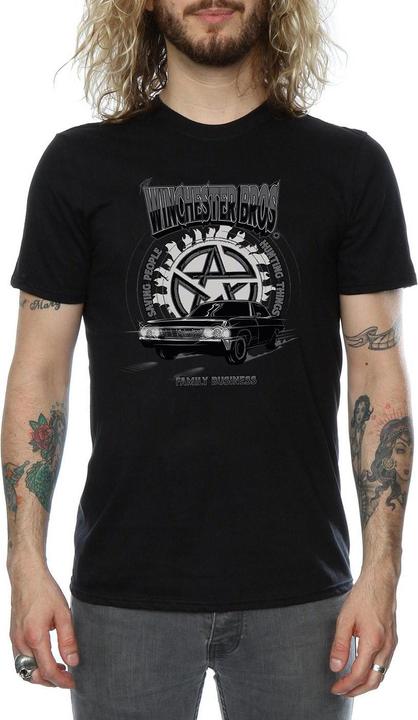 Immagine prodotto Supernatural Winchester Bros Maglietta Uomo (L)