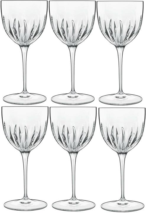 Bormioli Rocco Universal Weinglas Nick und Nora 150 ml, 6 Stück (15 cl, 6 Gläser, Weissweingläser, Rotweingläser)