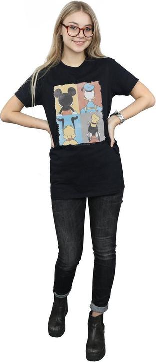 Immagine prodotto Disney Mickey Mouse Four Backs Maglietta Ampia Donna (M)