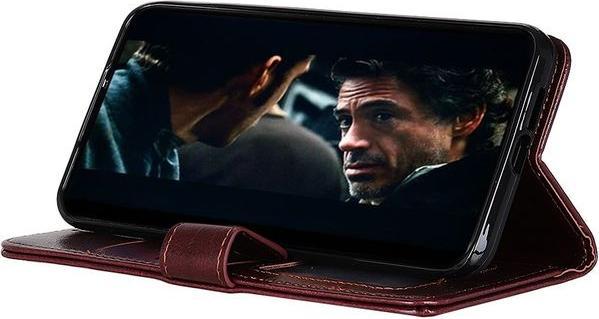 Actual product image MU Classic Crazy Horse Leather Bookcover Series (OnePlus North)
