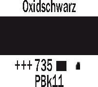 Image du produit Amsterdam Peinture acrylique Série standard (Noir d'oxyde, 120 ml)
