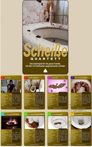 Produktbild Quartett Scheisse (Deutsch)