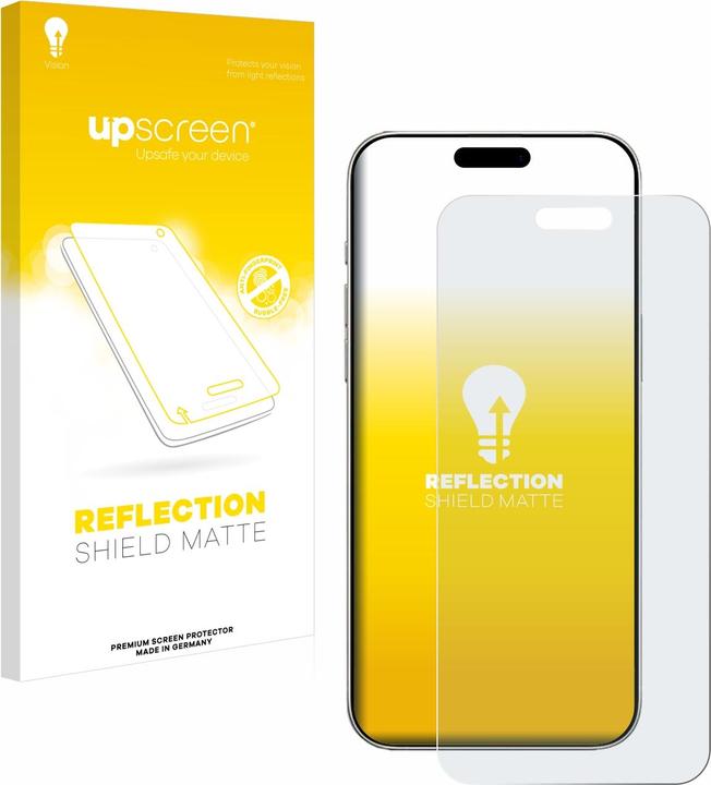 Productafbeelding upscreen Beschermfolie Schermbeschermer Matte antireflecterende folie (1 Stuk, Apple iPhone 16 Plus)