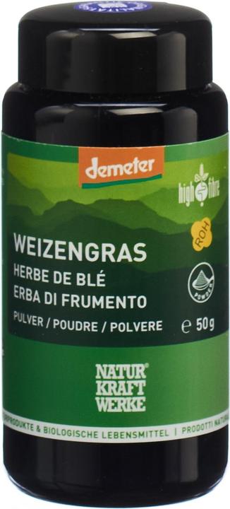 Produktbild NaturKraftWerke Weizengras Pulver Demeter (1 Stück, Pulver, 50 g)
