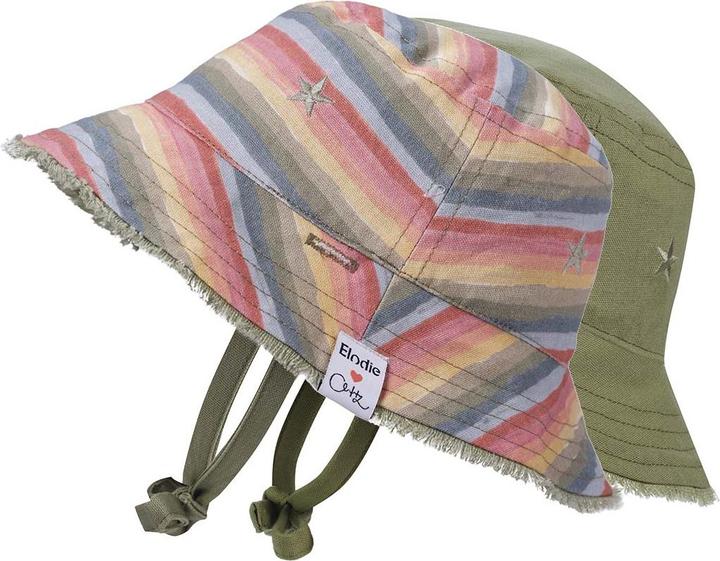 Elodie x CLARA HALLENCREUTZ - Sonnenhut wendbar Rainbow Trails