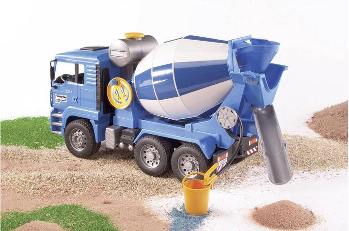 Actual product image Bruder Man concrete mix truck