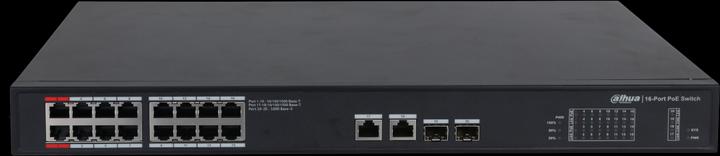 Produktbild Dahua PoE PFS3220-16GT-240 network switch Unmanaged L2 Gigabit Ethernet (10/100/1000) (18 Ports)
