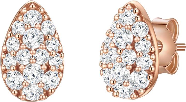 Image du produit Glanzstücke München Femme Goutte Argent Sterling Zirconia Or Rose - 31980 (Argent Sterling)