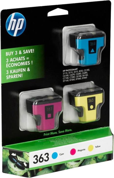 Image du produit HP 363 Value Pack (M, Y, C)
