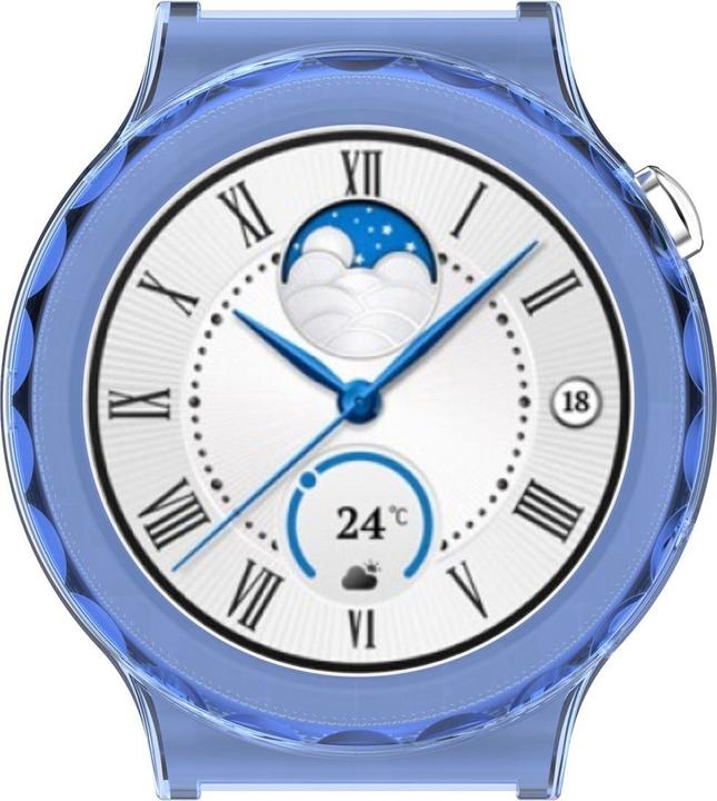 Produktbild König Design Schutz Tasche Hülle für Huawei Watch GT 3 Pro 43mm Case Cover Bumper Etui Tasche
