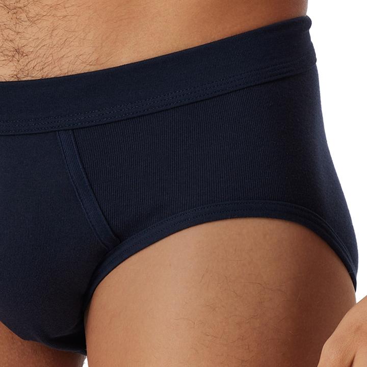 Produktbild Schiesser 2er Pack Cotton Essentials Feinripp Sportslip / Unterhose (XL, 2er Pack)