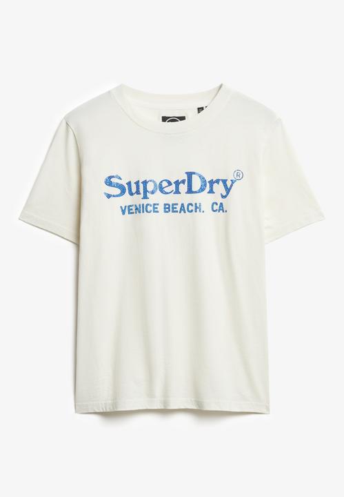 Actual product image Superdry Venue Metallic Relaxed Tee (8)