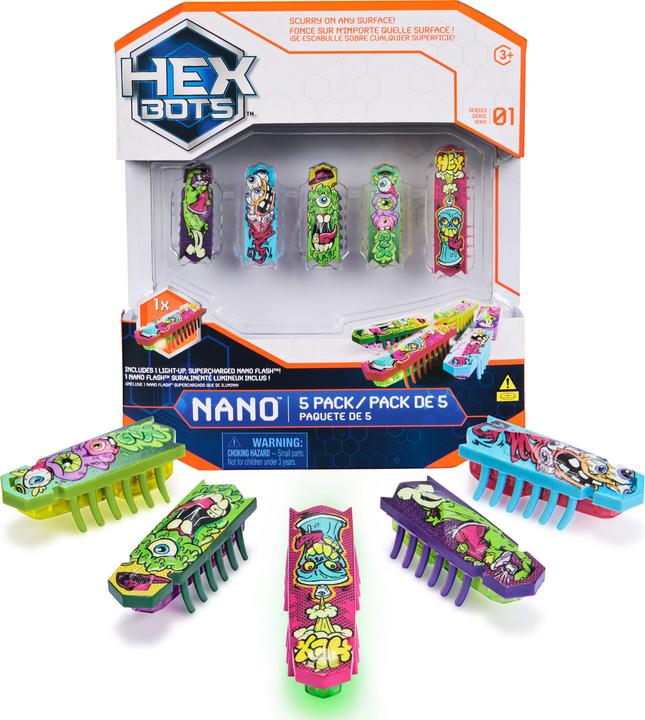 Produktbild Hexbots Nano Flash 5er Pack