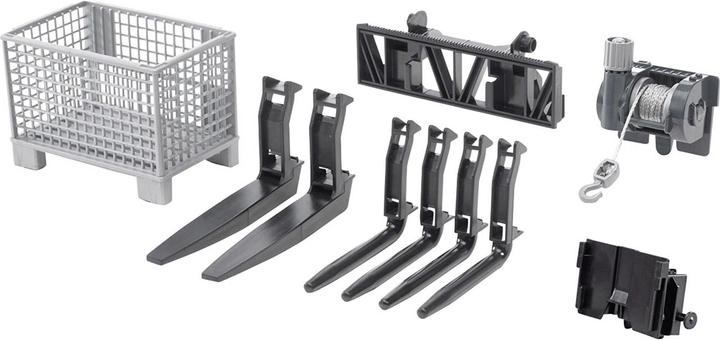 Actual product image Bruder lattice pallet, rope winch