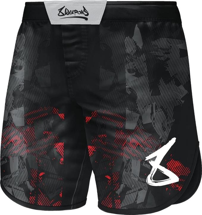 8Weapons 8 WEAPONS Fight Shorts, Hit 2.0, black-red, XL (XL)