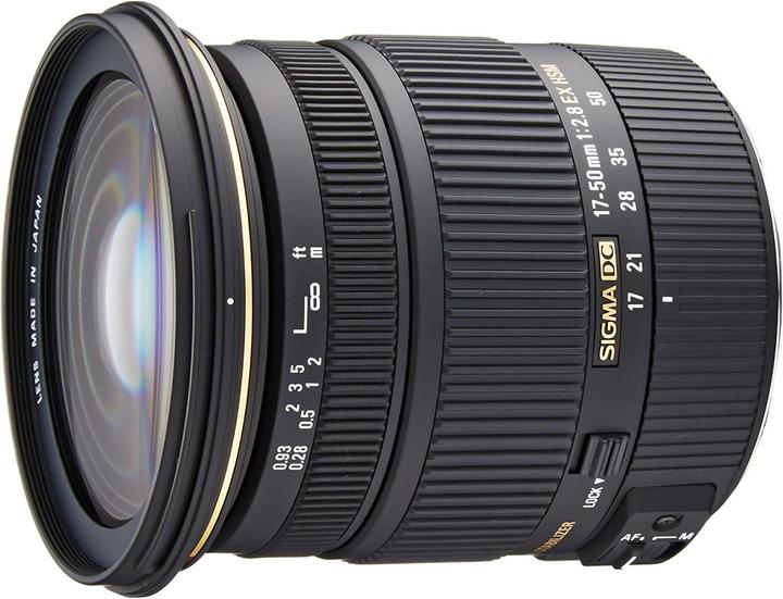 Produktbild Sigma 17-50mm F2,8 EX DC OS HSM, Canon EF-S (Canon EF-S, APS-C / DX)