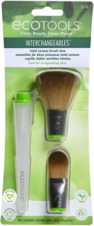 EcoTools Total Senses Brush Set 3 Artikel (Foundation)