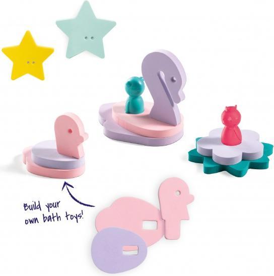 Actual product image Konjac Sponge Puzzle Friends - Fairy Pond