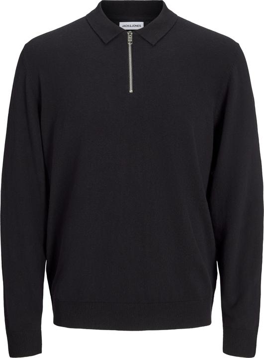 Actual product image Jack & Jones Jjeemil Knit Polo Half Zip Ls Noos (XL)