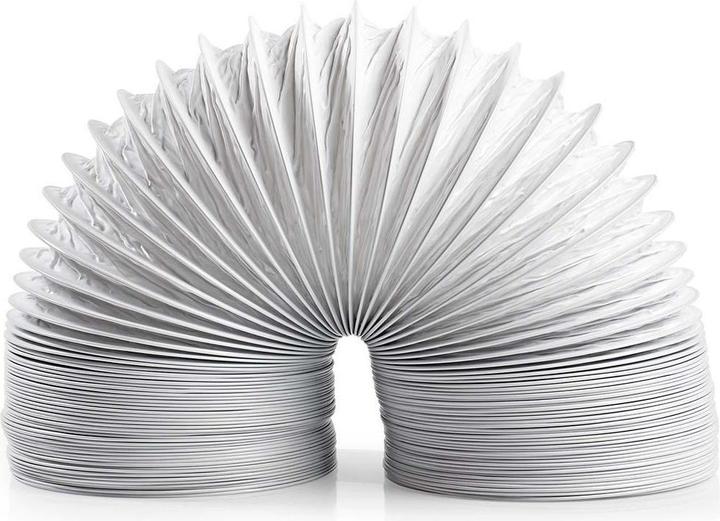 Immagine prodotto Nedis Tubo per aria di scarico in PVC | 100 mm | 3,00 m | Adatto per: Ventilazione dell'aria /