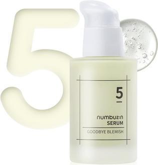 Numbuzin No.5 Goodbye Blemish Serum Vitamin C Niacinamid Antioxidans Aufhellung Hyperpigmentierung (50 ml)
