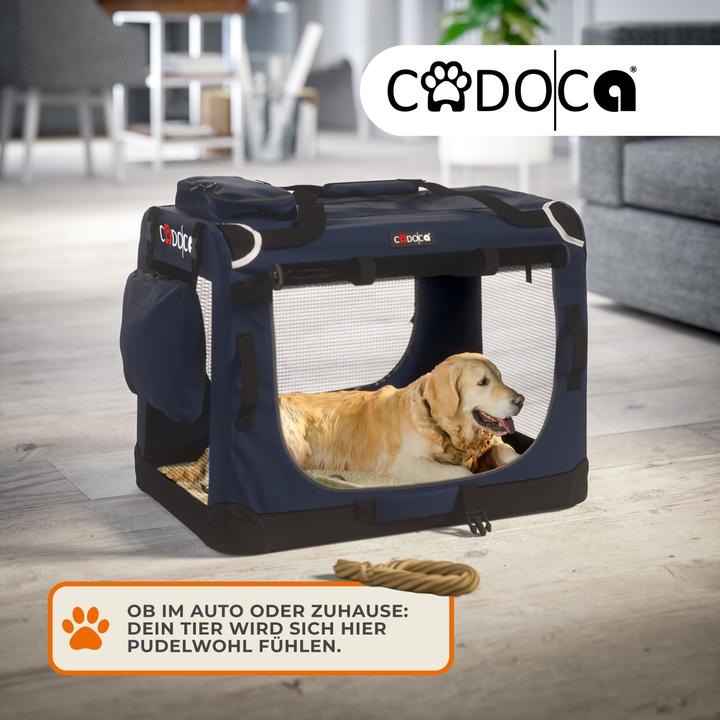 Immagine prodotto Cadoca Trasportino per Animali S/M/L/XL/XXL (Cane, Pieghevole, Lavabile)