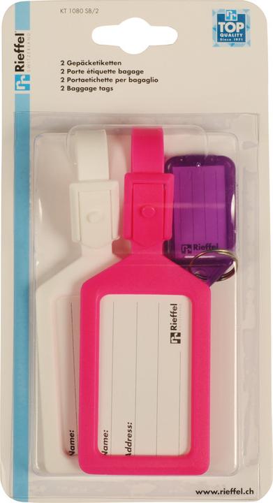 Actual product image Rieffel Luggage labels KT 1080 SB/2 (Additional padding)