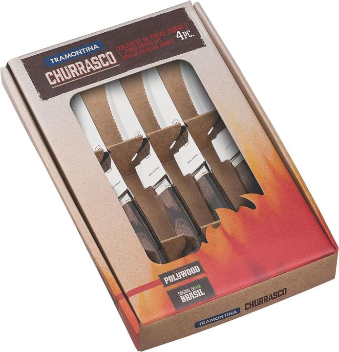 Produktbild Tramontina Jumbo Steakmesser (4 Stück)