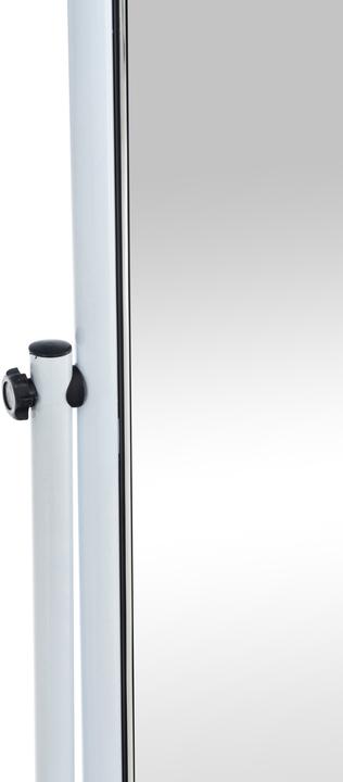 Image du produit CLP miroir sur pied Medusa angulaire, blanc (48 x 166 cm)