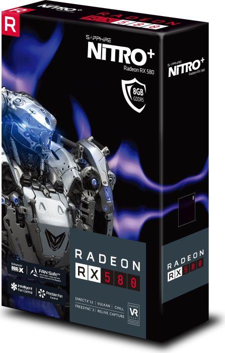 Image du produit Sapphire Nitro+ Radeon RX580 (8 Go)