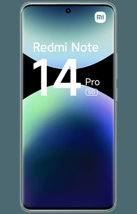 Image du produit Xiaomi Redmi Note 14 Pro 5G (256 Go, Coral Green, 6.67", Double SIM, 200 Mpx, 5G)