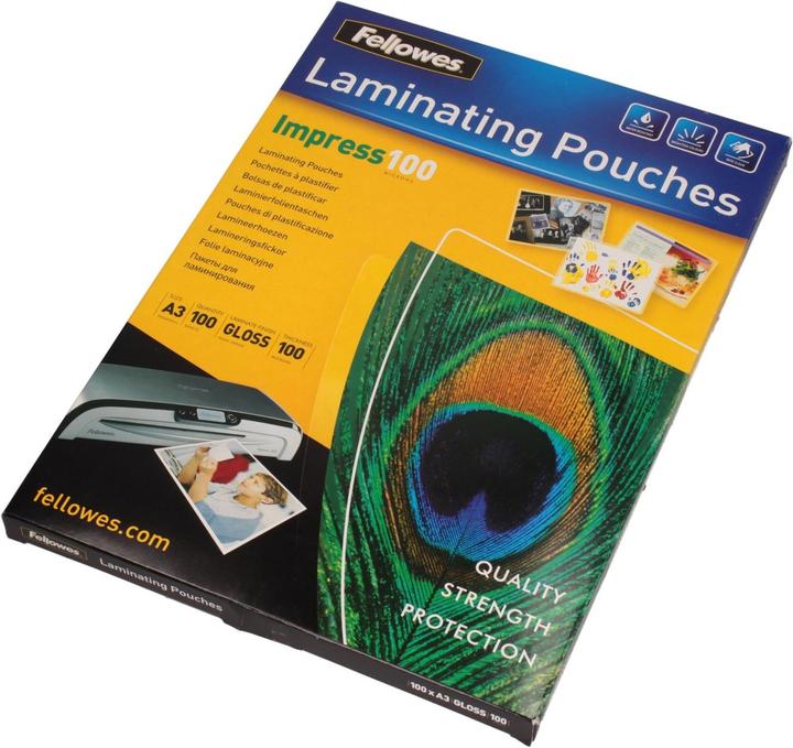 Actual product image Fellowes Imprint 100 (A4, 100 Piece, 100 µm)