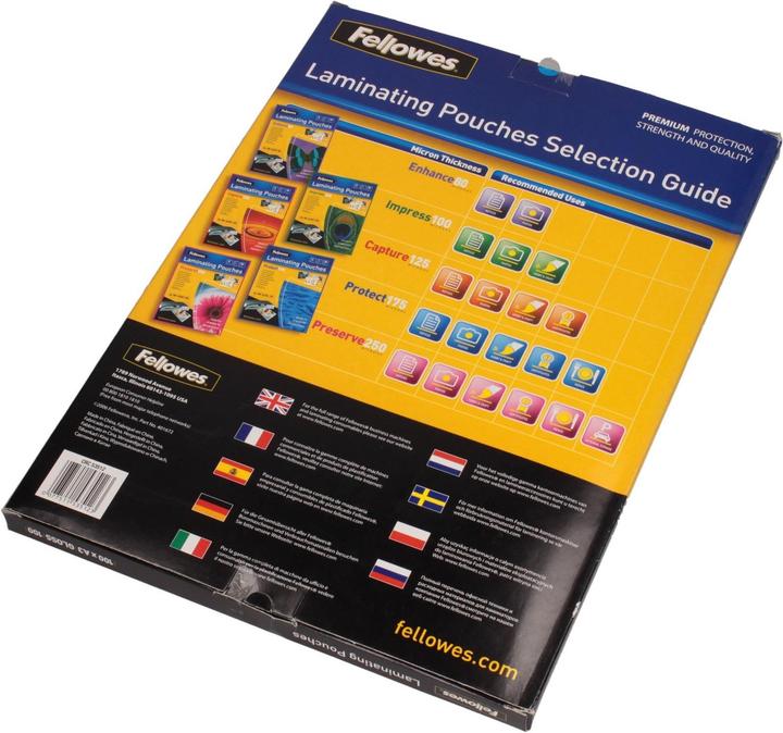 Actual product image Fellowes Imprint 100 (A4, 100 Piece, 100 µm)