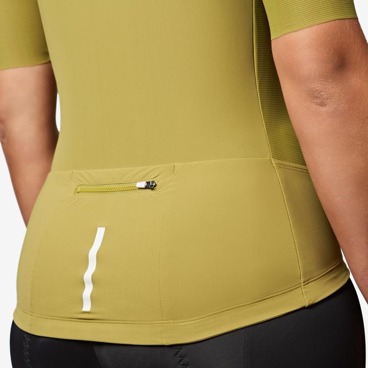 Image du produit Van rysel Maillot de vélo route manches courtes été unisexe - racer 2 khaki (M)