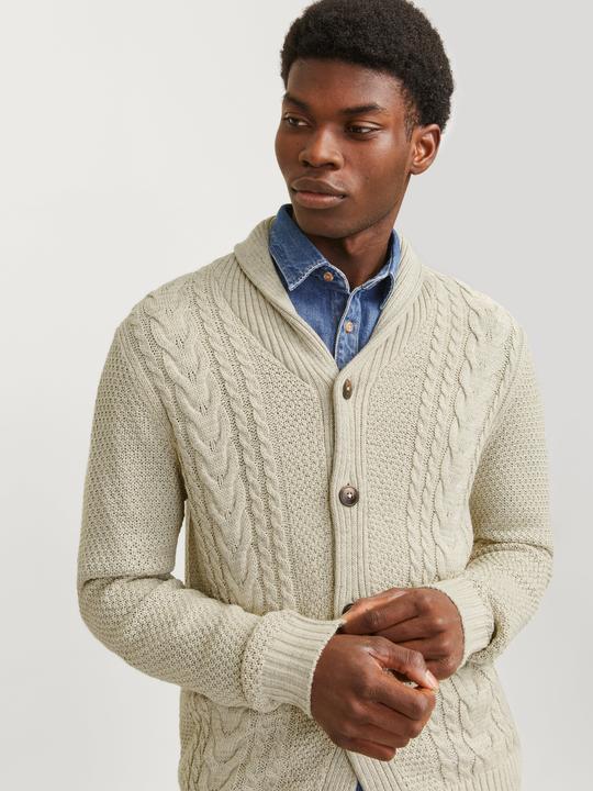 Produktbild Jack & Jones Einfarbig Strickjacke Strickjacke (XL)