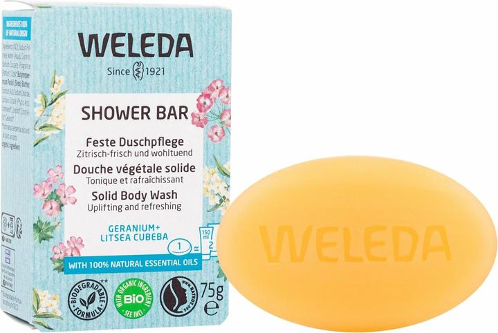 Weleda Bar doccia Geranio + Litsea Cubera