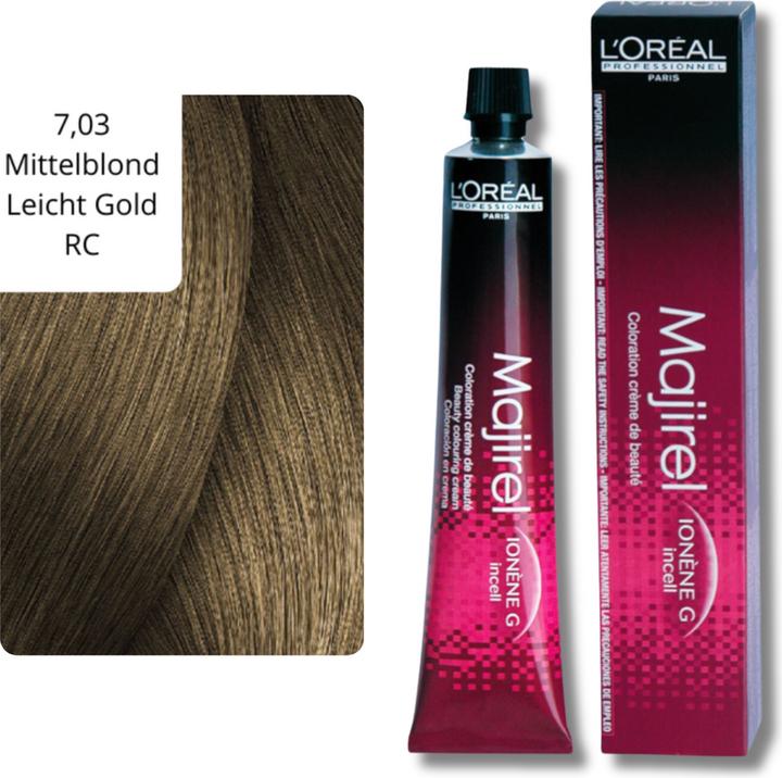 Immagine prodotto L'Oréal Professionnel Majirel (7,03 biondo medio oro chiaro)