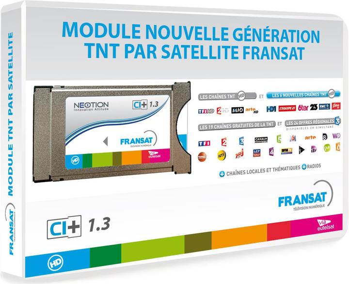 Image du produit Neotion Offre groupée TNT Fransat (Autre, Carte à puce, Module CI)