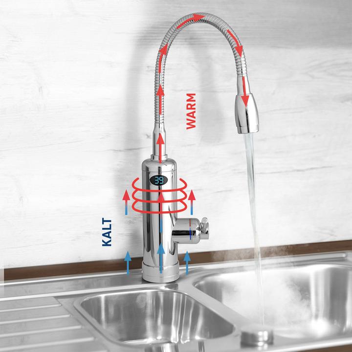 Actual product image Aquadon Smart Heater Fix Head