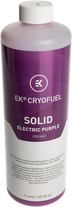 Actual product image EKWB EK-CryoFuel Solid Premix - Electric Purple (1000 ml, Ready-mix)