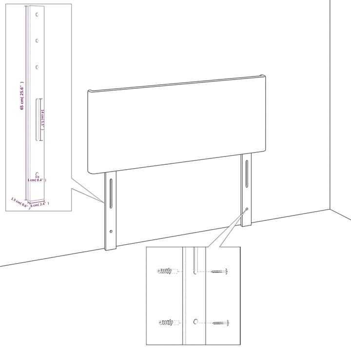 Immagine prodotto VidaXL Naoma (100 x 7 x 78/88 cm)