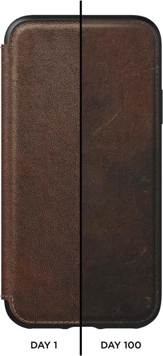 Image du produit Nomad Livret Rugged Folio Rustic brown (Apple iPhone XS Max)