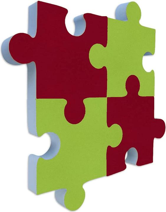 Image du produit Platino24 Absorbeur acoustique Bordeaux + vert clair (4 pcs)